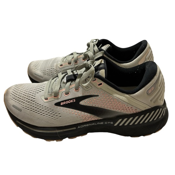 Brooks Women’s Adrenaline GTS 22 Running Shoes 120351B035 Grey Size 8 - Picture 4 of 8